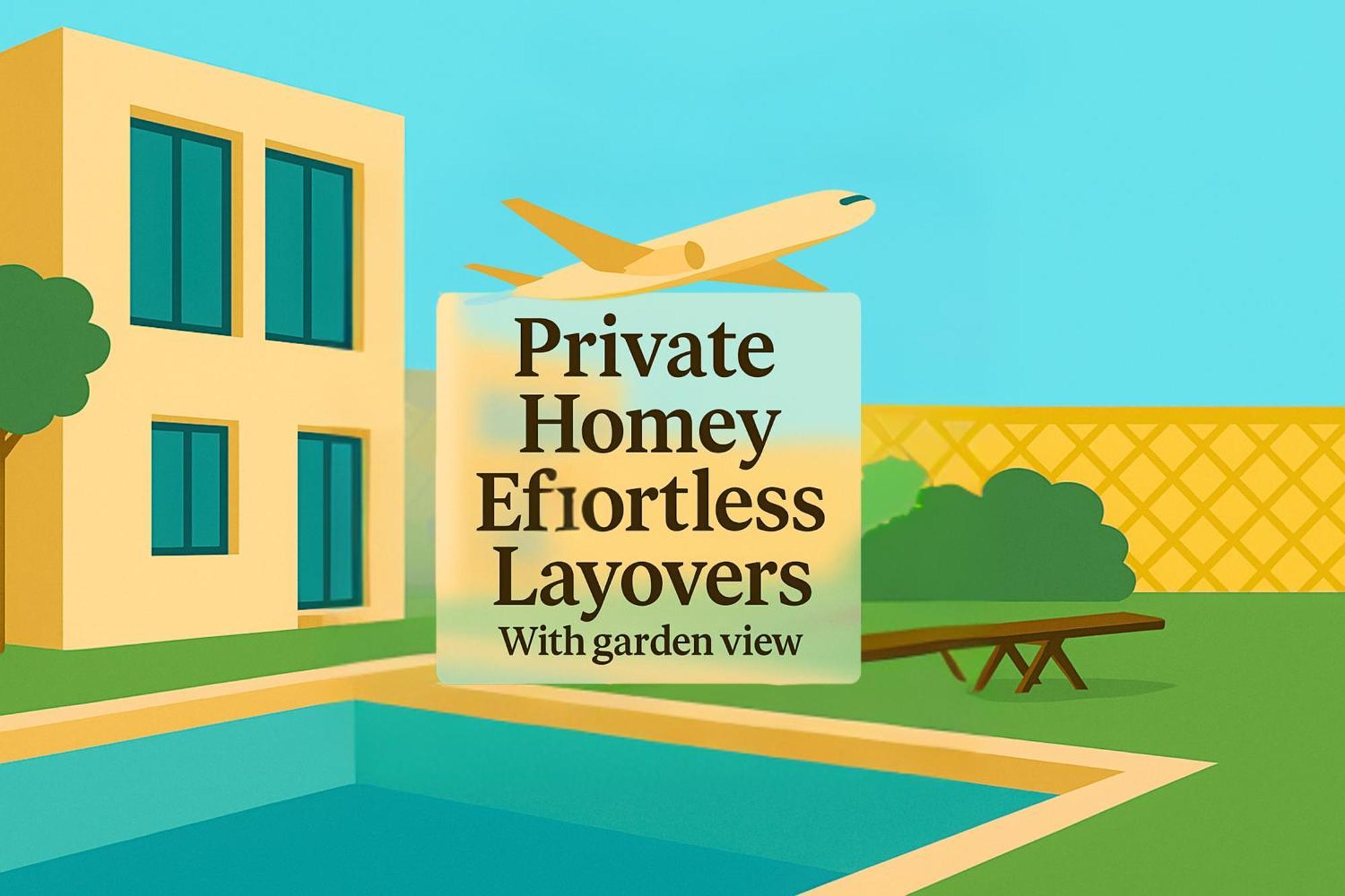 Aeropuerta Mini Villa - Private Layover Near Amman Airport Al Qastal Екстериор снимка